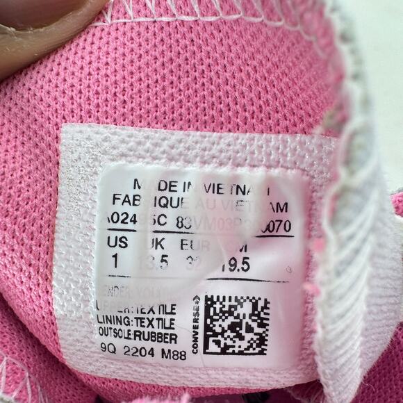 Converse Chuck Taylor All Star Move Platform Sneaker Youth 1 Gray‎ White A02495C - Picture 12 of 13